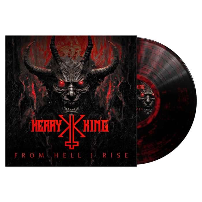 Kerry King - 'From Hell I Rise' Black / Dark Red Marbled Vinyl LP