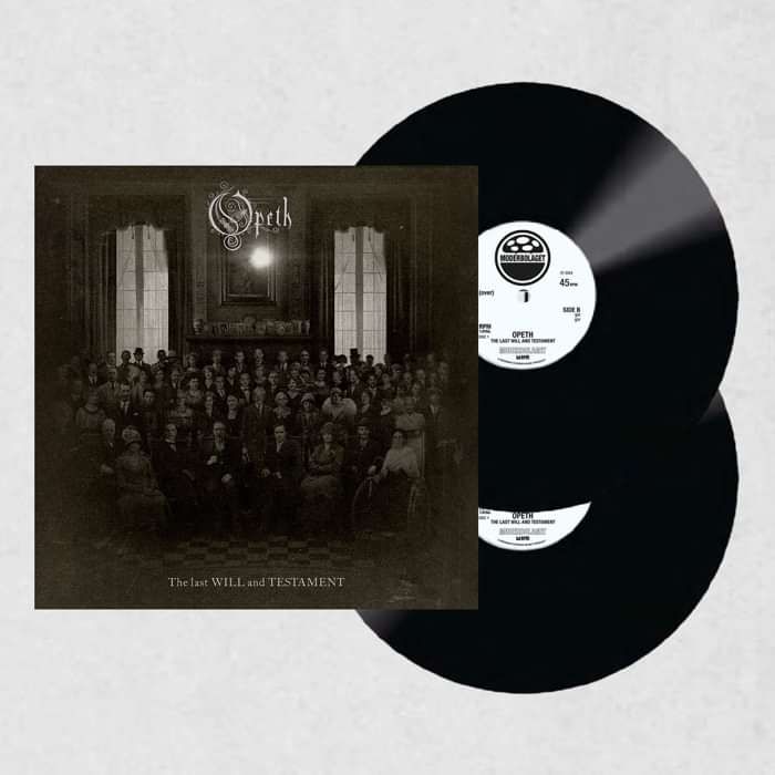 Opeth - 'The Last Will and Testament' Black Vinyl 2LP