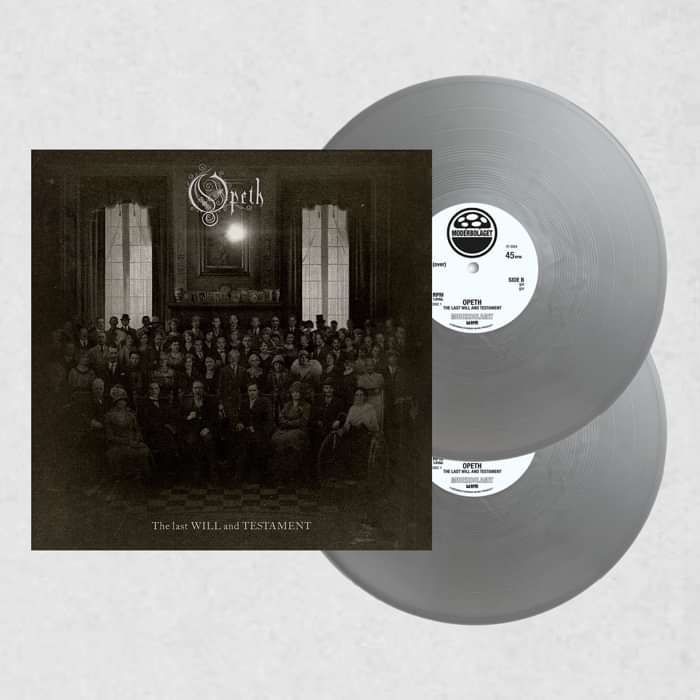 Opeth - 'The Last Will and Testament' Silver Vinyl 2LP