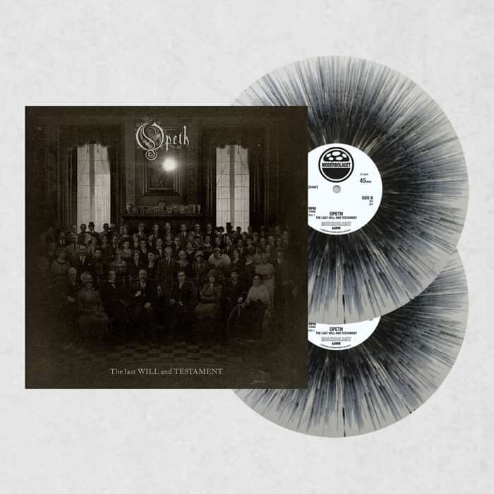 Opeth - 'The Last Will & Testament' *EXCLUSIVE* Black & White Splatter 2LP + FREE PEN