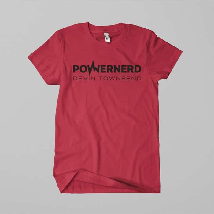 Devin Townsend - 'PowerNerd Logo' T-Shirt