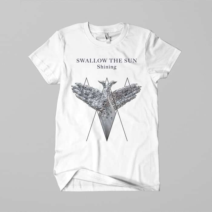 Swallow The Sun - 'Shining' (White) T-Shirt