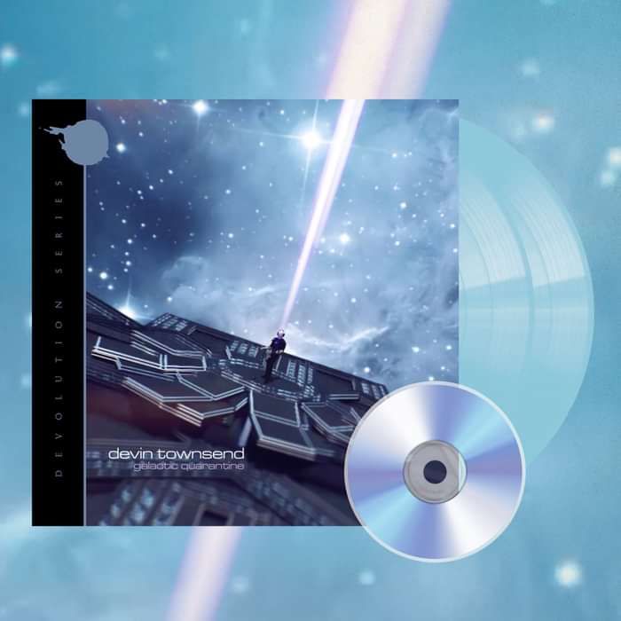 Devin Townsend - 'Devolution Series #2 - Galactic Quarantine' EXCLUSIVE Gatefold Light Transparent Blue 2LP+CD