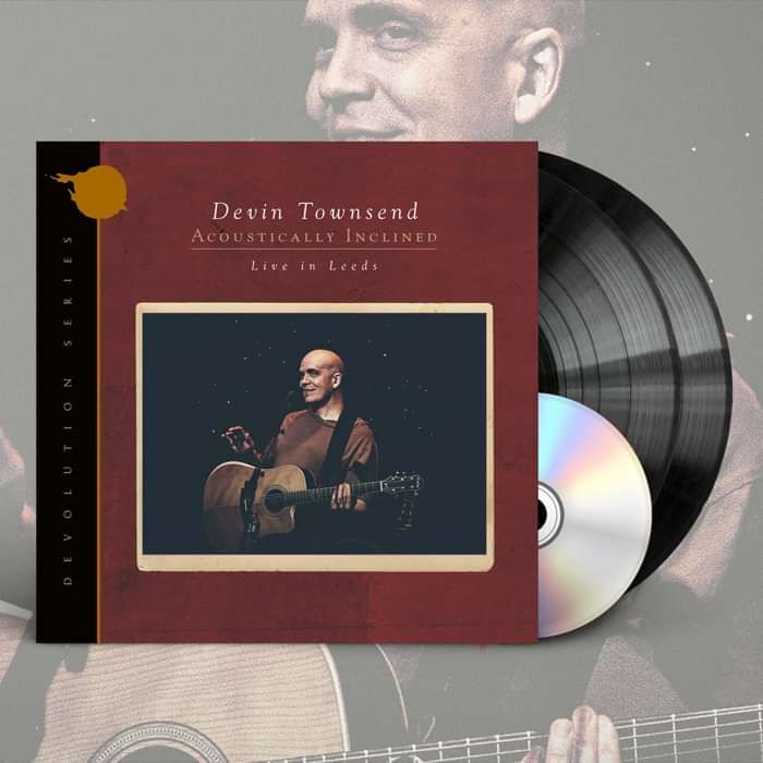 Devin Townsend - 'Devolution Series #1 - Acoustically Inclined, Live in Leeds' Ltd. Gatefold Black 2LP+CD