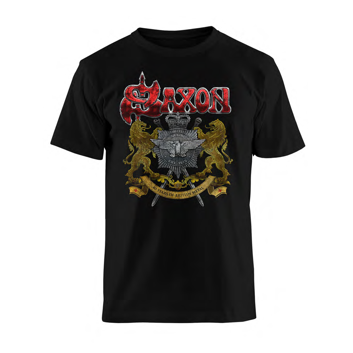 Saxon Lion Tour T-Shirt - Saxon