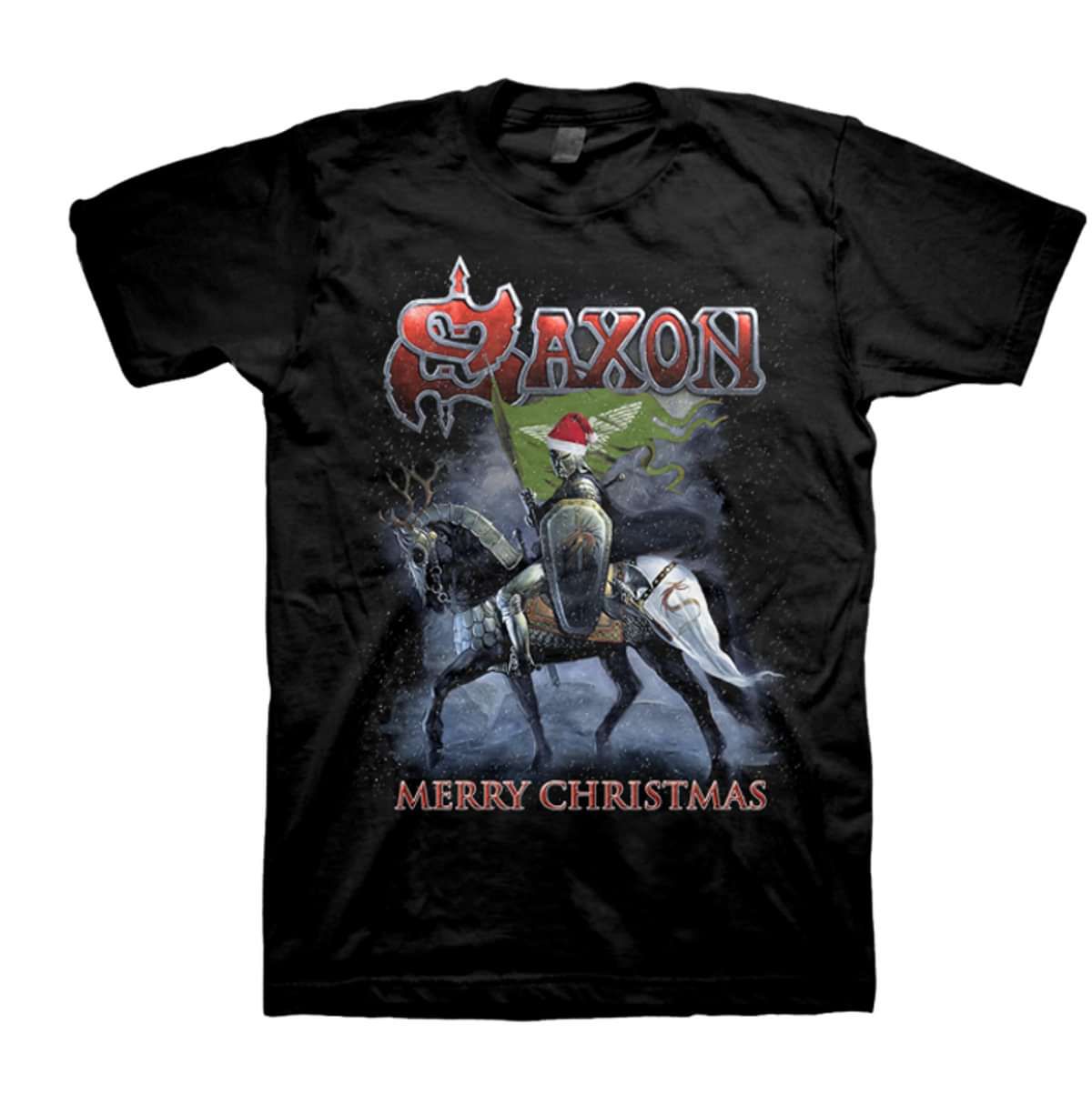 Saxon Christmas T Shirt Saxon