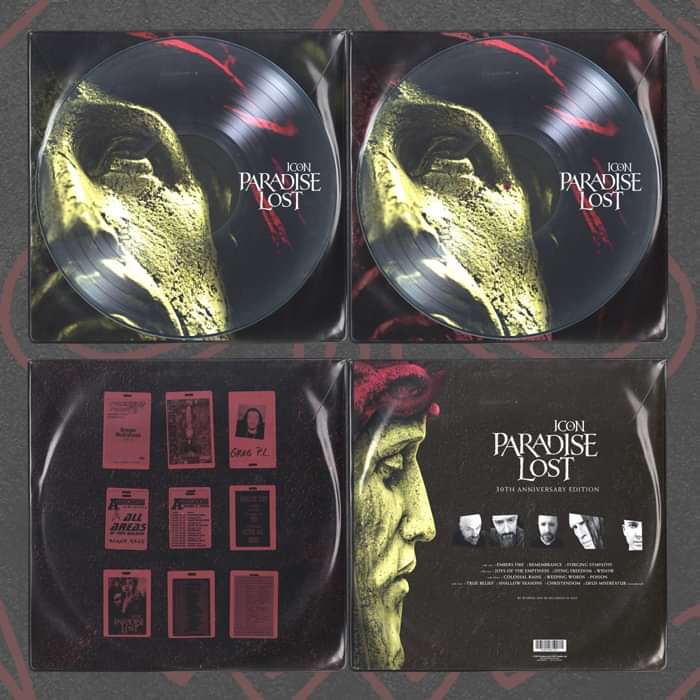 Paradise Lost - 'Icon 30' 2LP Picture Disc (FIRST 500 COPIES ORDERED SIGNED BY THE BAND)