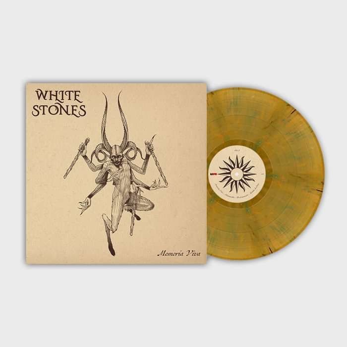 White Stones - 'Memoria Viva' Sepia Marble LP