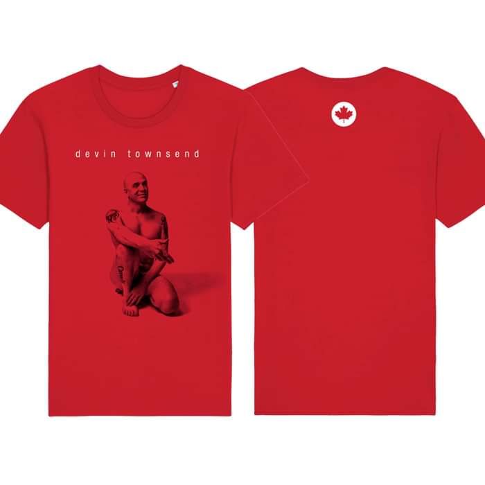 Devin Townsend - 'Infinity (25th Anniversary Edition)' *EXCLUSIVE* Canada Red T-Shirt