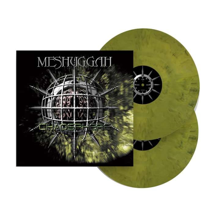 Meshuggah - 'Chaosphere' 25th Anniversary Edition White/Orange/Black Marbled 2LP