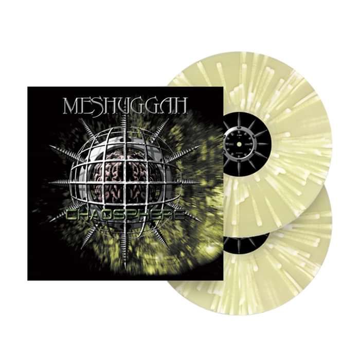Meshuggah - 'Chaosphere' *BAND EXCLUSIVE* 25th Anniversary Edition Clear/Yellow/White Splatter 2LP