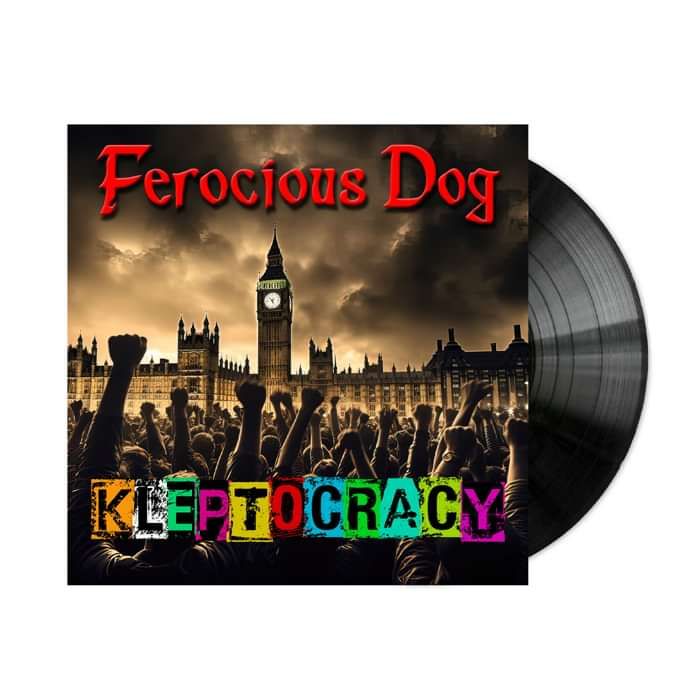 Ferocious Dog - 'Kleptocracy' Black LP + *INCLUDES SIGNED POSTCARD*
