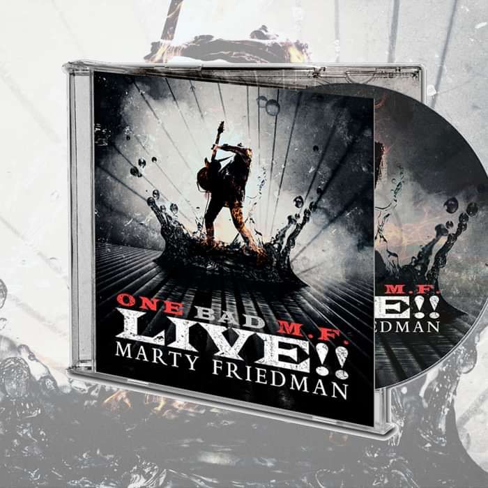 Marty Friedman - 'One Bad M.F. Live!!' CD