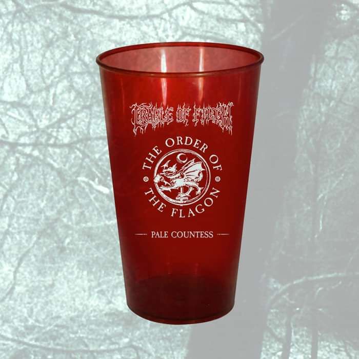 Cradle Of Filth - Order Of The Flagon - Plastic Beer Glass