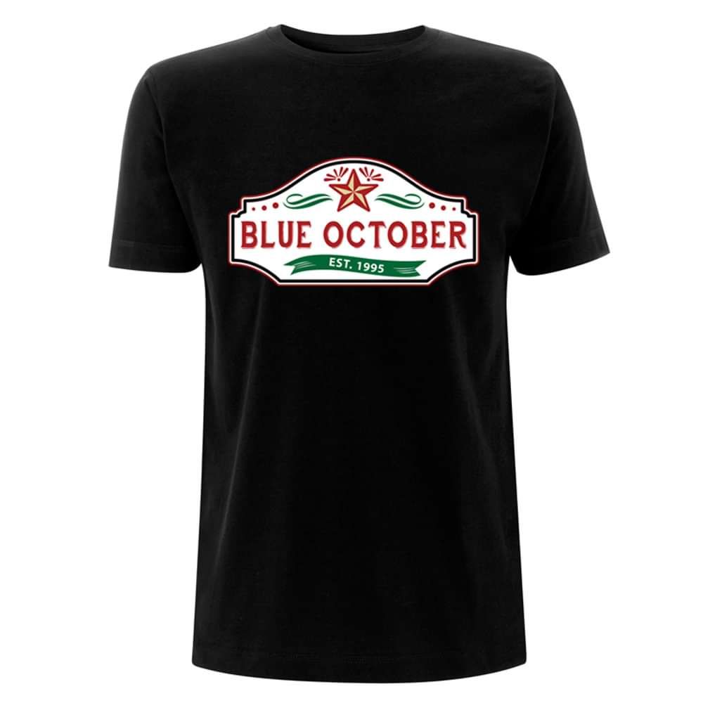 - October T-shirts Blue