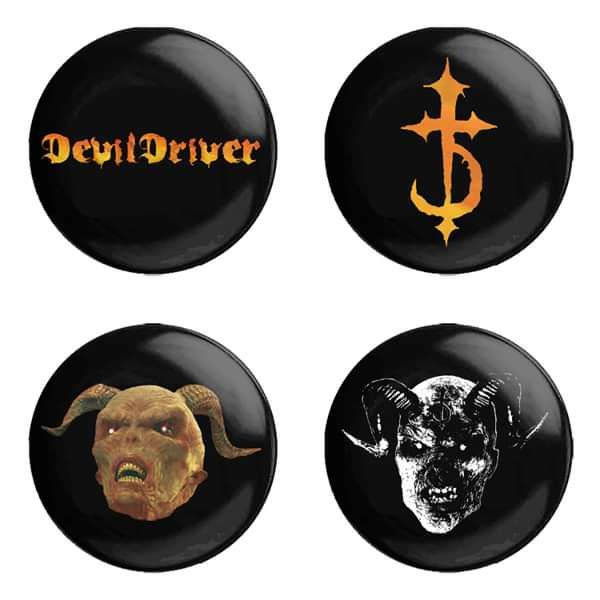 Dealing With Demons Vol 2 - Button Badge Set